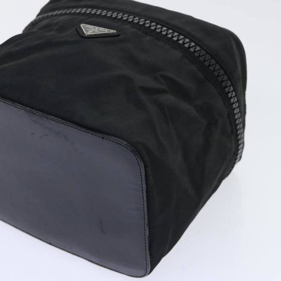 PRADA Vanity Cosmetic Pouch Nylon Black Auth bs8176 - Picture 8 of 16